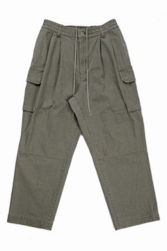 画像をギャラリービューアに読み込む, 【SAMPLE SALE】N/07 MILITARY TROUSERS M47 / VINTAGE BIO-WASHED DRY DUCK CANVAS (KHAKI)