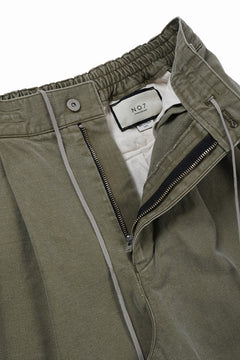 画像をギャラリービューアに読み込む, 【SAMPLE SALE】N/07 MILITARY TROUSERS M47 / VINTAGE BIO-WASHED DRY DUCK CANVAS (KHAKI)