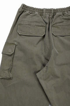 画像をギャラリービューアに読み込む, 【SAMPLE SALE】N/07 MILITARY TROUSERS M47 / VINTAGE BIO-WASHED DRY DUCK CANVAS (KHAKI)