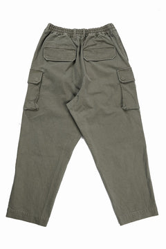 画像をギャラリービューアに読み込む, 【SAMPLE SALE】N/07 MILITARY TROUSERS M47 / VINTAGE BIO-WASHED DRY DUCK CANVAS (KHAKI)