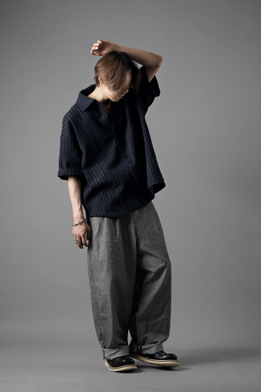 90s MANI 2タック ウール ワイド スラックス W34×L31 ツータックワイドスラックス｜MEN｜251HST31-270E｜AZUL BY