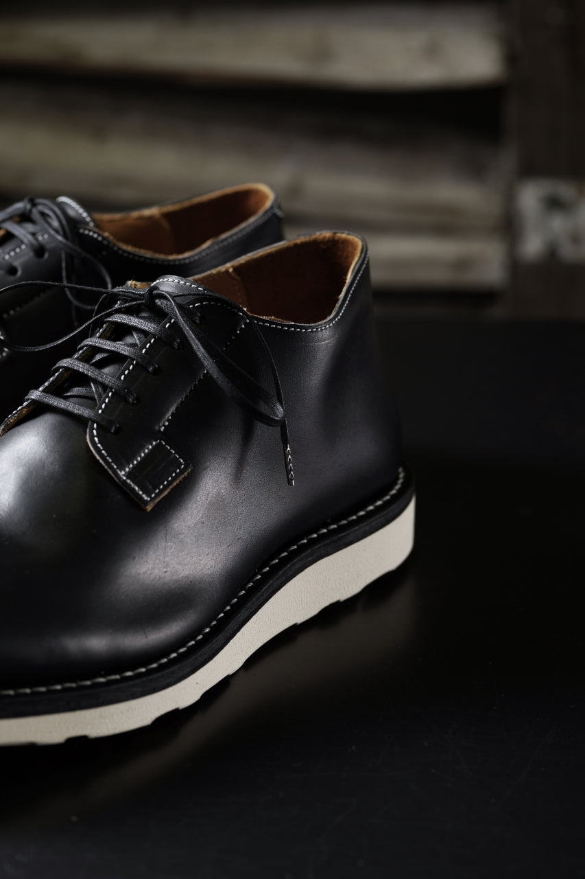 Load image into Gallery viewer, Portaille x N/07 exclusive POST MAN SHOES / GUIDI FIORE (BLACK x WHITE)