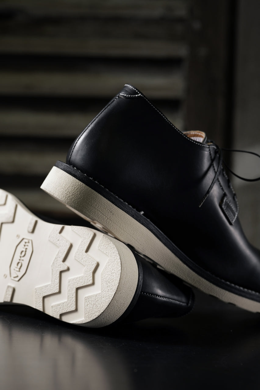 Load image into Gallery viewer, Portaille x N/07 exclusive POST MAN SHOES / GUIDI FIORE (BLACK x WHITE)