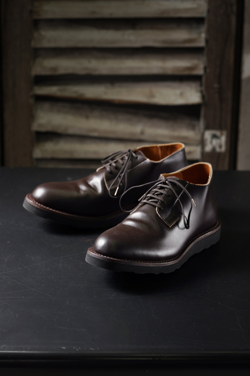 Load image into Gallery viewer, Portaille x N/07 exclusive POST MAN SHOES / WEIN HEIMER BOX CALF (DARK BROWN)