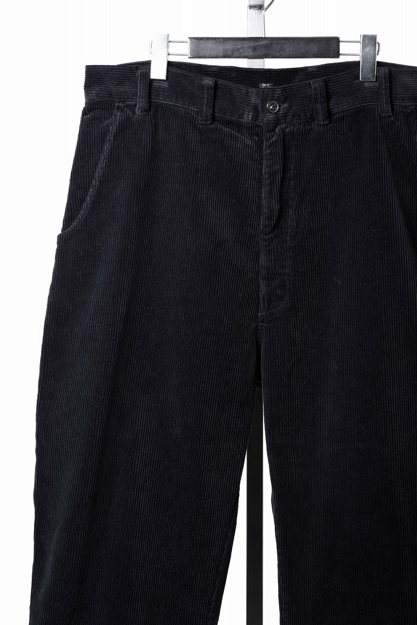 画像をギャラリービューアに読み込む, PORTER CLASSIC CORDUROY FATTY PANTS (BLACK)