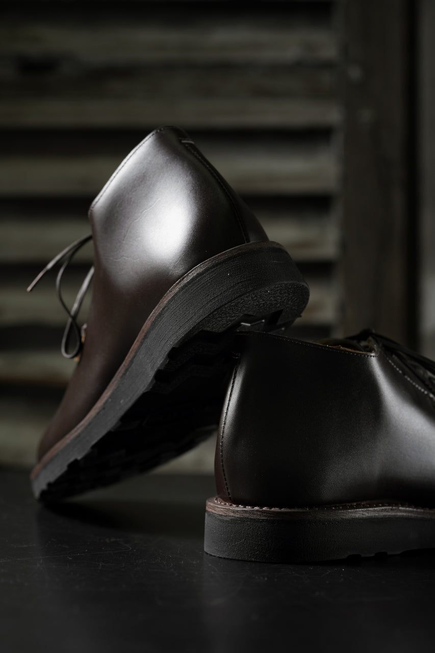 Load image into Gallery viewer, Portaille x N/07 exclusive POST MAN SHOES / WEIN HEIMER BOX CALF (DARK BROWN)