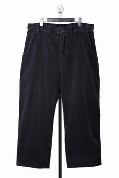 画像をギャラリービューアに読み込む, PORTER CLASSIC CORDUROY FATTY PANTS (BLACK)