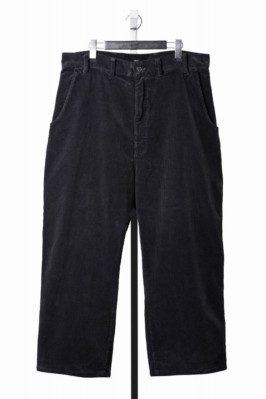 画像をギャラリービューアに読み込む, PORTER CLASSIC CORDUROY FATTY PANTS (BLACK)