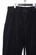 画像をギャラリービューアに読み込む, PORTER CLASSIC CORDUROY FATTY PANTS (BLACK)