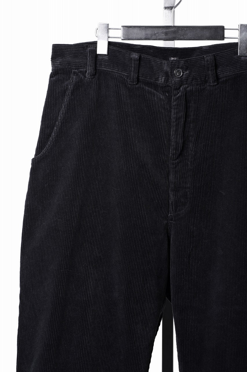画像をギャラリービューアに読み込む, PORTER CLASSIC CORDUROY FATTY PANTS (BLACK)