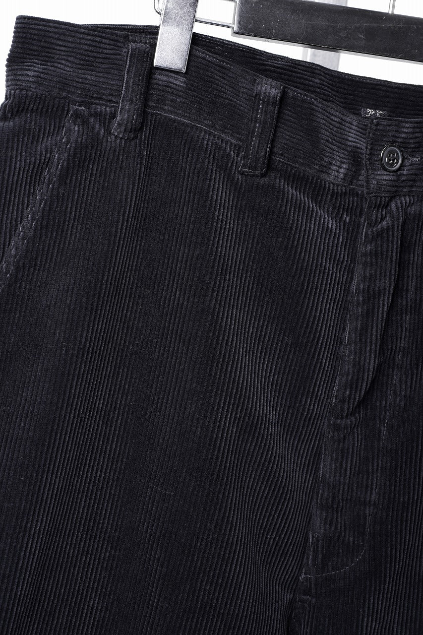 画像をギャラリービューアに読み込む, PORTER CLASSIC CORDUROY FATTY PANTS (BLACK)