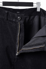 画像をギャラリービューアに読み込む, PORTER CLASSIC CORDUROY FATTY PANTS (BLACK)