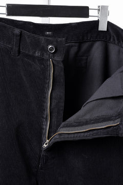 画像をギャラリービューアに読み込む, PORTER CLASSIC CORDUROY FATTY PANTS (BLACK)