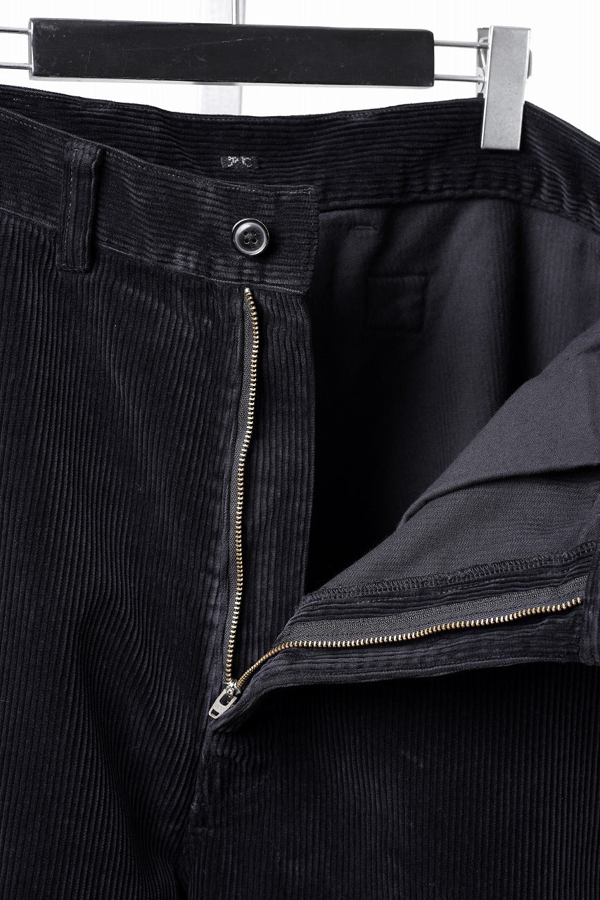 画像をギャラリービューアに読み込む, PORTER CLASSIC CORDUROY FATTY PANTS (BLACK)