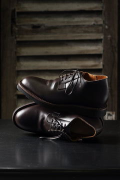 Load image into Gallery viewer, Portaille x N/07 exclusive POST MAN SHOES / WEIN HEIMER BOX CALF (DARK BROWN)