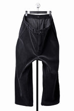 画像をギャラリービューアに読み込む, PORTER CLASSIC CORDUROY FATTY PANTS (BLACK)