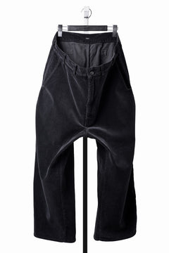 画像をギャラリービューアに読み込む, PORTER CLASSIC CORDUROY FATTY PANTS (BLACK)