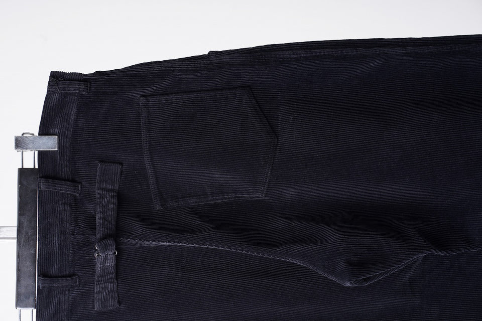 画像をギャラリービューアに読み込む, PORTER CLASSIC CORDUROY FATTY PANTS (BLACK)