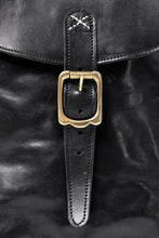 画像をギャラリービューアに読み込む, A TENTATIVE ATELIER exclusive T.S.Eliot REPLICA HAVERSACK SHOULDER BAG / VACHETTA HORSE LEATHER (BLACK)