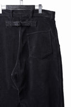 画像をギャラリービューアに読み込む, PORTER CLASSIC CORDUROY FATTY PANTS (BLACK)
