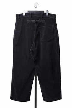 画像をギャラリービューアに読み込む, PORTER CLASSIC CORDUROY FATTY PANTS (BLACK)