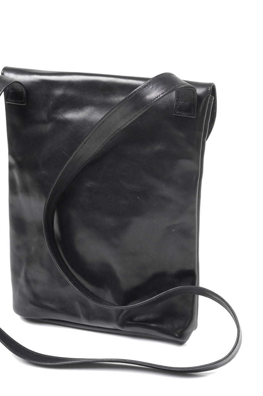 画像をギャラリービューアに読み込む, A TENTATIVE ATELIER exclusive T.S.Eliot REPLICA HAVERSACK SHOULDER BAG / VACHETTA HORSE LEATHER (BLACK)