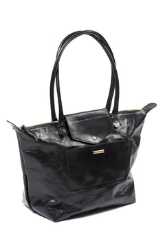 画像をギャラリービューアに読み込む, A TENTATIVE ATELIER exclusive V.De Sica TRAVEL TOTE BAG / VACHETTA HORSE LEATHER (BLACK)