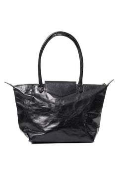 画像をギャラリービューアに読み込む, A TENTATIVE ATELIER exclusive V.De Sica TRAVEL TOTE BAG / VACHETTA HORSE LEATHER (BLACK)