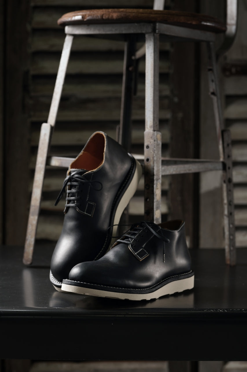 Load image into Gallery viewer, Portaille x N/07 exclusive POST MAN SHOES / GUIDI FIORE (BLACK x WHITE)