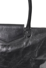 画像をギャラリービューアに読み込む, A TENTATIVE ATELIER exclusive V.De Sica TRAVEL TOTE BAG / VACHETTA HORSE LEATHER (BLACK)