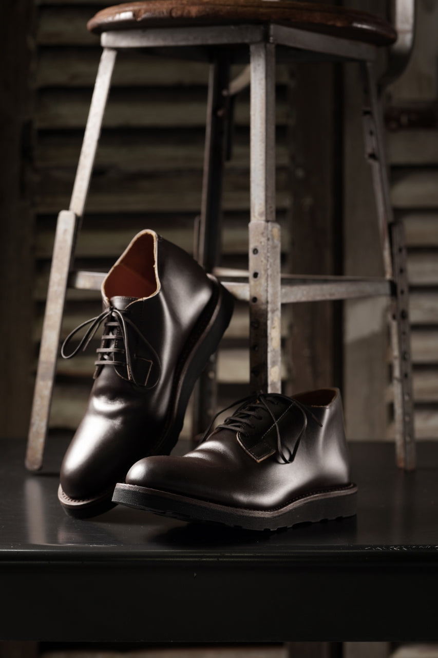 Load image into Gallery viewer, Portaille x N/07 exclusive POST MAN SHOES / WEIN HEIMER BOX CALF (DARK BROWN)