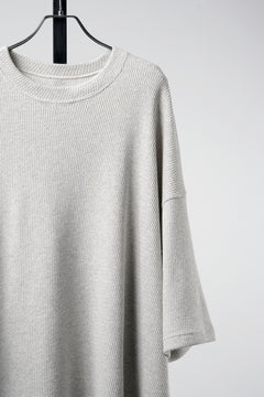 画像をギャラリービューアに読み込む, 【SAMPLE】A.F ARTEFACT LOOSE FIT T-SHIRT / HONEYCOMB WAFFLE JERSEY (OATMEAL)