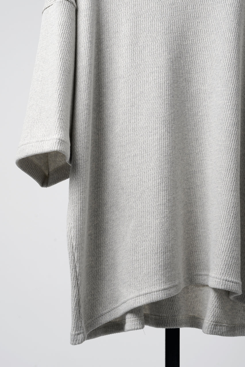 画像をギャラリービューアに読み込む, 【SAMPLE】A.F ARTEFACT LOOSE FIT T-SHIRT / HONEYCOMB WAFFLE JERSEY (OATMEAL)