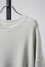 画像をギャラリービューアに読み込む, 【SAMPLE】A.F ARTEFACT LOOSE FIT T-SHIRT / HONEYCOMB WAFFLE JERSEY (OATMEAL)