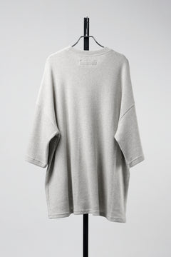 画像をギャラリービューアに読み込む, 【SAMPLE】A.F ARTEFACT LOOSE FIT T-SHIRT / HONEYCOMB WAFFLE JERSEY (OATMEAL)