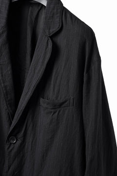 画像をギャラリービューアに読み込む, PORTER CLASSIC PIN STRIPE CLASSIC JACKET -2026AW- (BLACK)