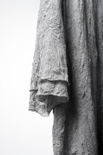 画像をギャラリービューアに読み込む, A.F ARTEFACT OVERSIZED LAYER T-SHIRT / GAUZE WASHER JERSEY (L.GREY)