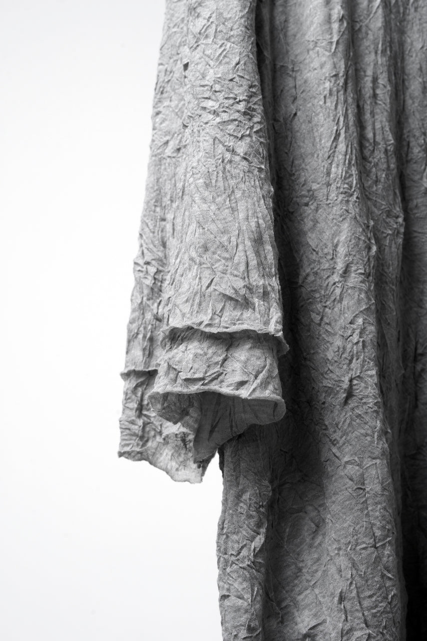 画像をギャラリービューアに読み込む, A.F ARTEFACT OVERSIZED LAYER T-SHIRT / GAUZE WASHER JERSEY (L.GREY)