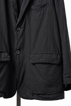 画像をギャラリービューアに読み込む, PORTER CLASSIC PIN STRIPE CLASSIC JACKET -2026AW- (BLACK)