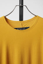 Load image into Gallery viewer, A.F ARTEFACT DOUBLE LAYER LS TOPS / SMOOTH JERSEY (MUSTARD × MUSTARD)