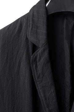画像をギャラリービューアに読み込む, PORTER CLASSIC PIN STRIPE CLASSIC JACKET -2026AW- (BLACK)