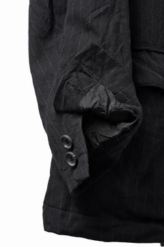 画像をギャラリービューアに読み込む, PORTER CLASSIC PIN STRIPE CLASSIC JACKET -2026AW- (BLACK)