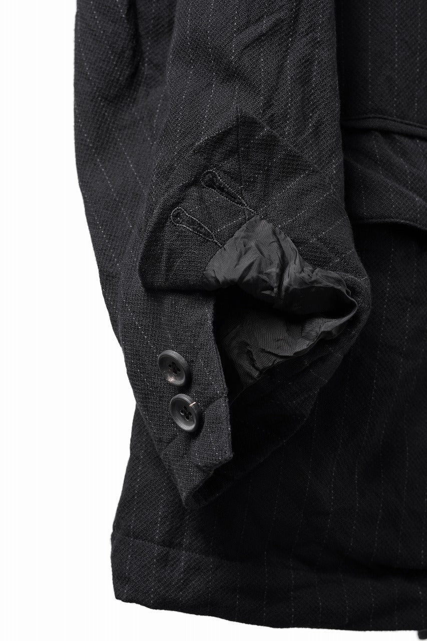 画像をギャラリービューアに読み込む, PORTER CLASSIC PIN STRIPE CLASSIC JACKET -2026AW- (BLACK)