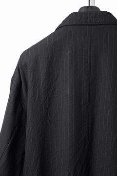 画像をギャラリービューアに読み込む, PORTER CLASSIC PIN STRIPE CLASSIC JACKET -2026AW- (BLACK)