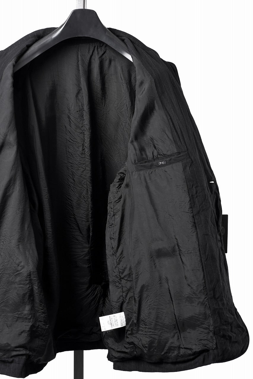 画像をギャラリービューアに読み込む, PORTER CLASSIC PIN STRIPE CLASSIC JACKET -2026AW- (BLACK)