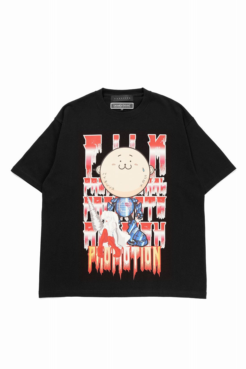 Load image into Gallery viewer, beauty : beast x 20471120 COLLABORATION S/S TEE _3 (BLACK)