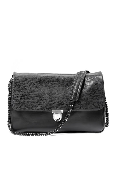 ISAMU KATAYAMA BACKLASH SEAL SKIN + JP STEER BIG CHAIN BAG (BLACK)