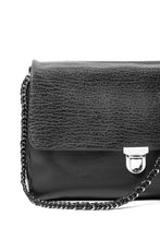 Load image into Gallery viewer, ISAMU KATAYAMA BACKLASH SEAL SKIN + JP STEER BIG CHAIN BAG (BLACK)