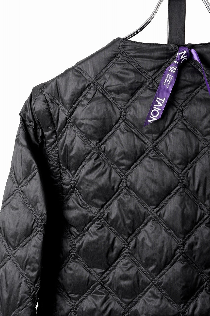 画像をギャラリービューアに読み込む, F/CE. x TAION® 2WAY PACKABLE INNER DOWN JACKET (BLACK)