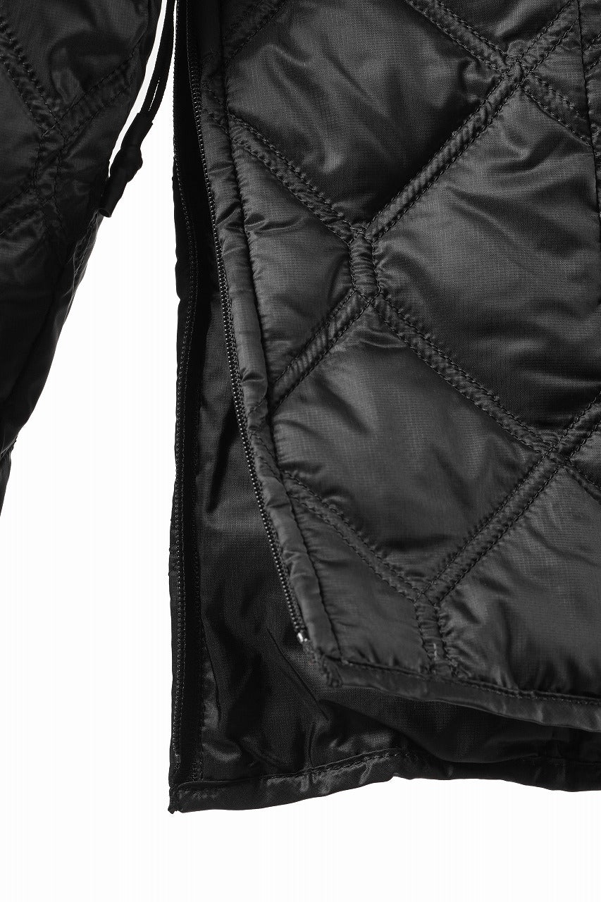 画像をギャラリービューアに読み込む, F/CE. x TAION® 2WAY PACKABLE INNER DOWN JACKET (BLACK)